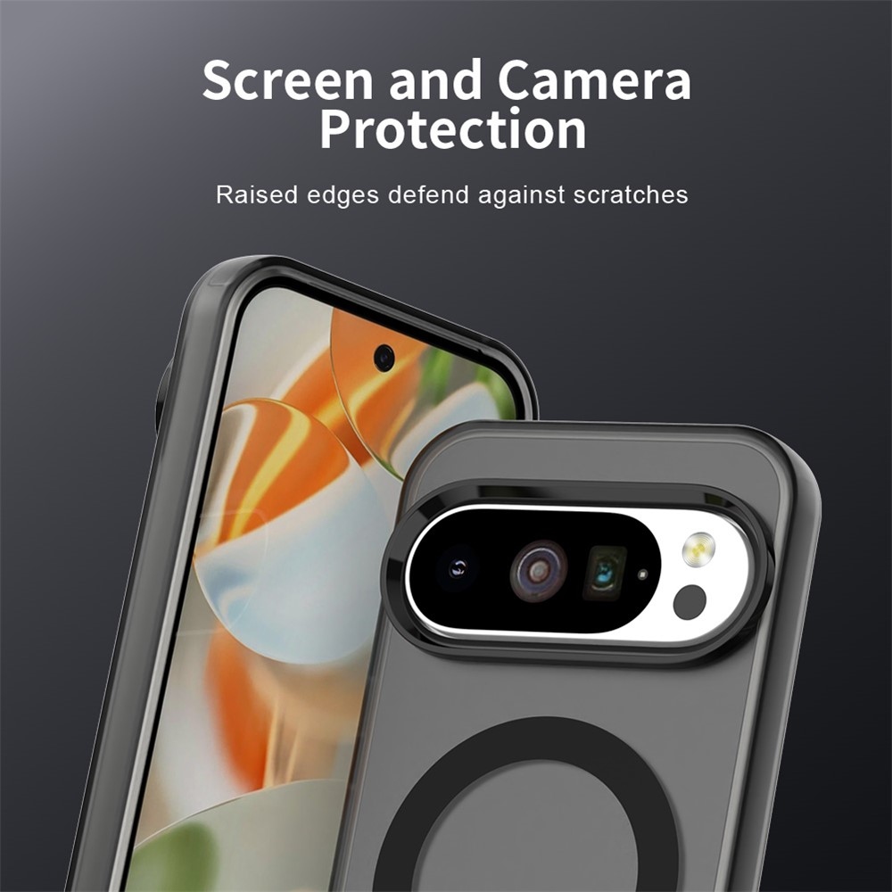 Candy MagSafe zselés tok Google Pixel 10 Pro/Pixel 10 készülékhez - fekete