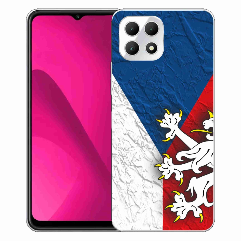 Zselés borítás mmCase a T-Mobile T Phone 2 készülékhez - Cseh zászló 1