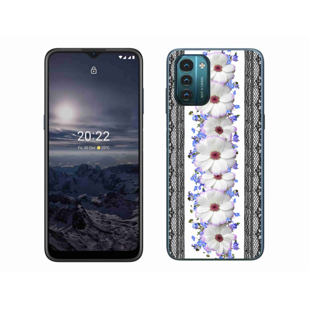 Zselés borítás mmCase a Nokia G11/G21 készülékhez - virágok 8