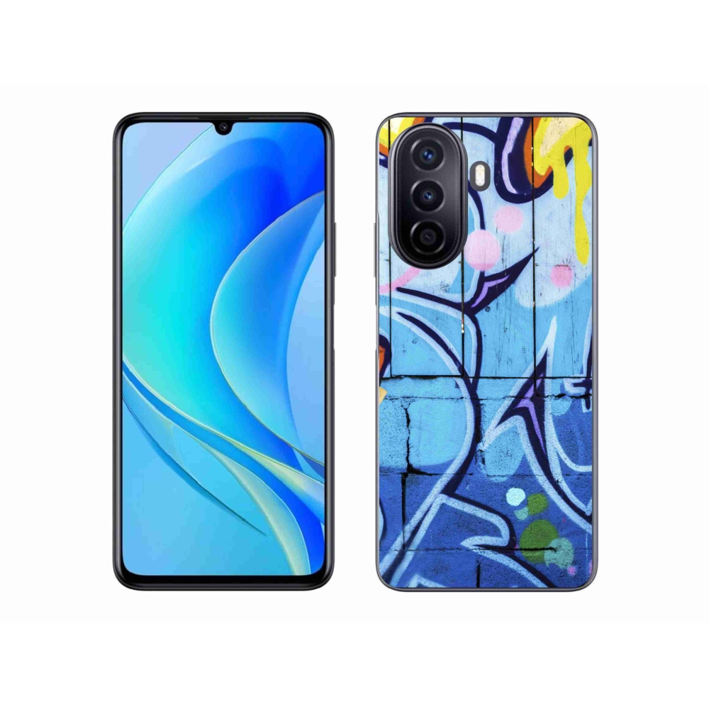 Gél borítás mmCase a Huawei Nova Y70 készülékhez - graffiti