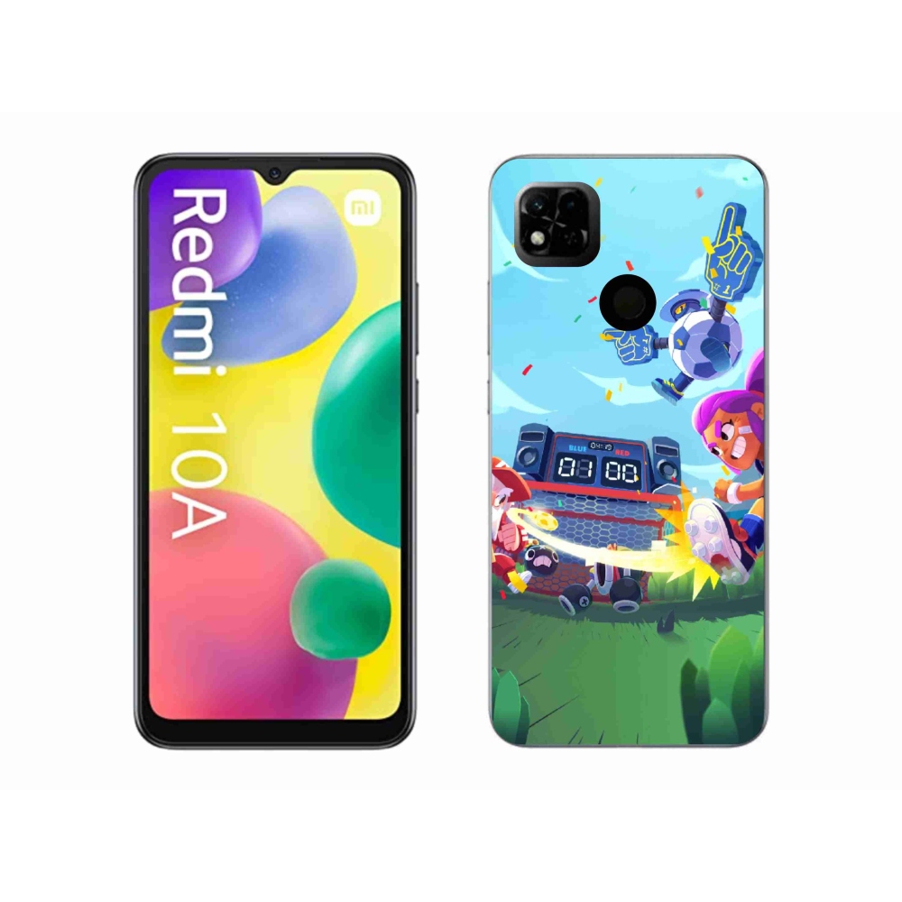 Gél borítás mmCase a Xiaomi Redmi 10A számára - verekedés csillagok 1
