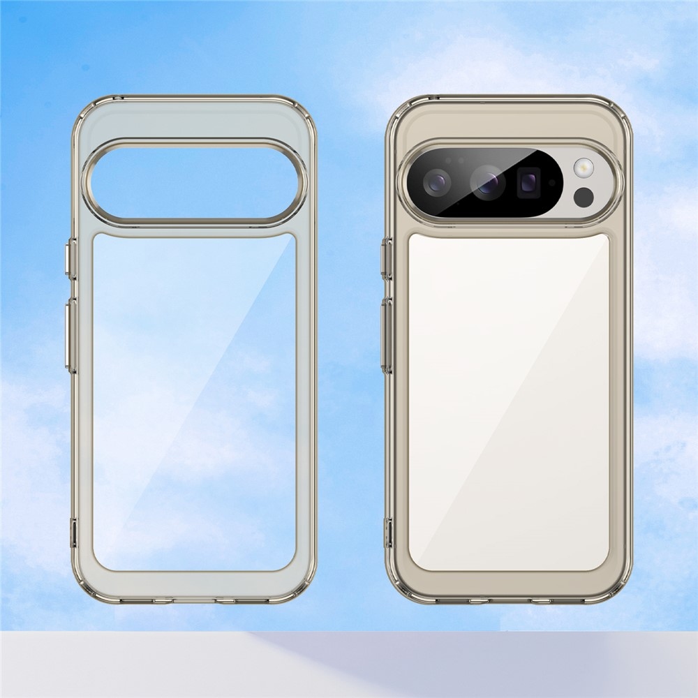 Gél tok fix hátlappal a Google Pixel 10 Pro/Pixel 10 készülékhez - szürke