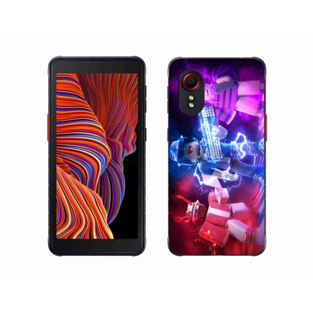 Gél borítás mmCase Samsung Galaxy Xcover 5 készülékhez - roblox