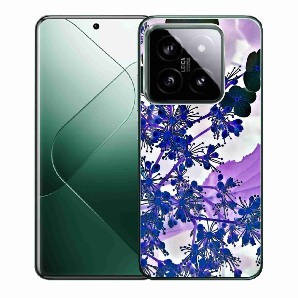 Gél borító mmCase a Xiaomi 14-hez - hortenzia virág