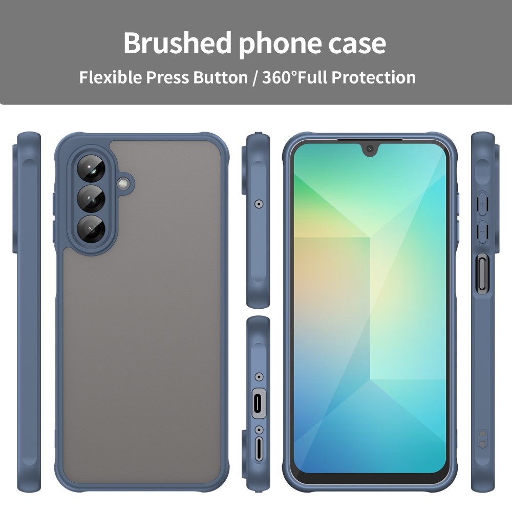 Zselés tok kemény hátlappal Samsung Galaxy A26 5G - kék