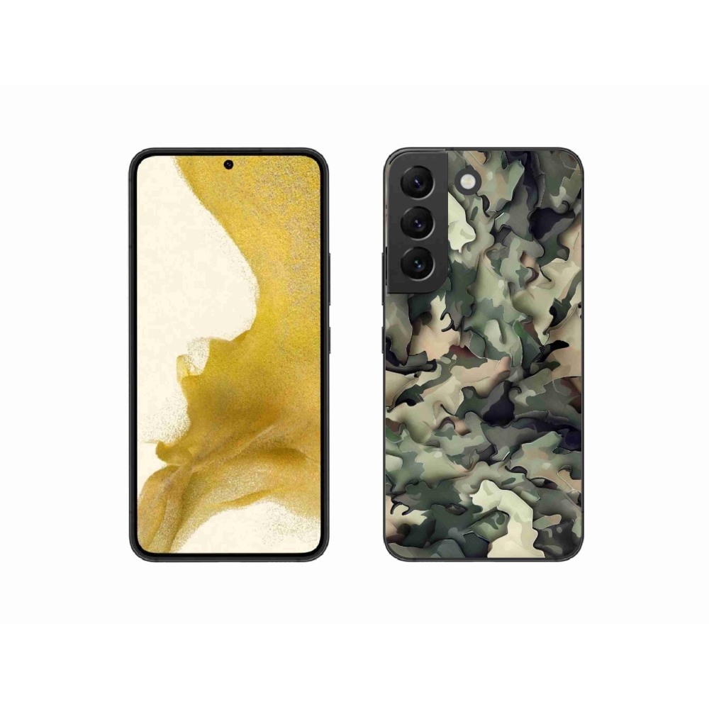 Zselés borítás mmCase Samsung Galaxy S22 5G - terepszínű minta 9