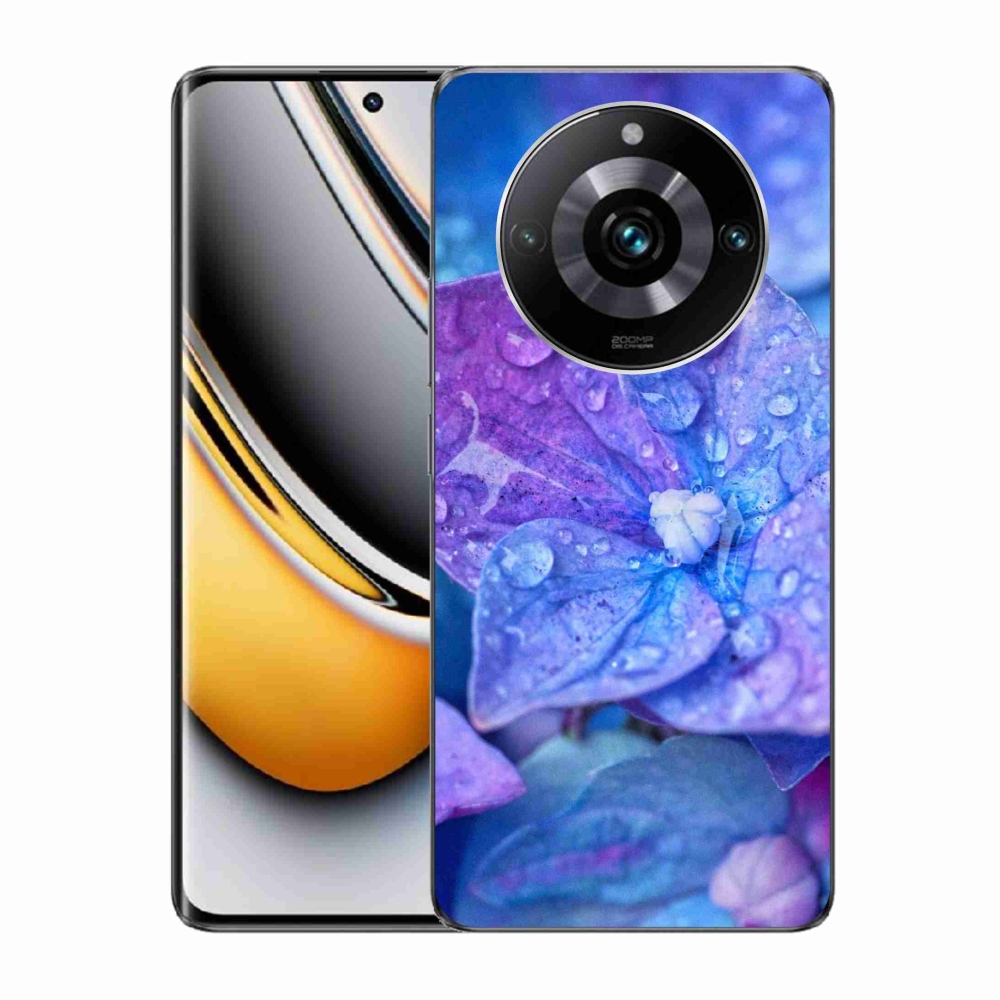 Gél védőhuzat mmCase a Realme 11 Pro/11 Pro+ készülékhez - lila virág
