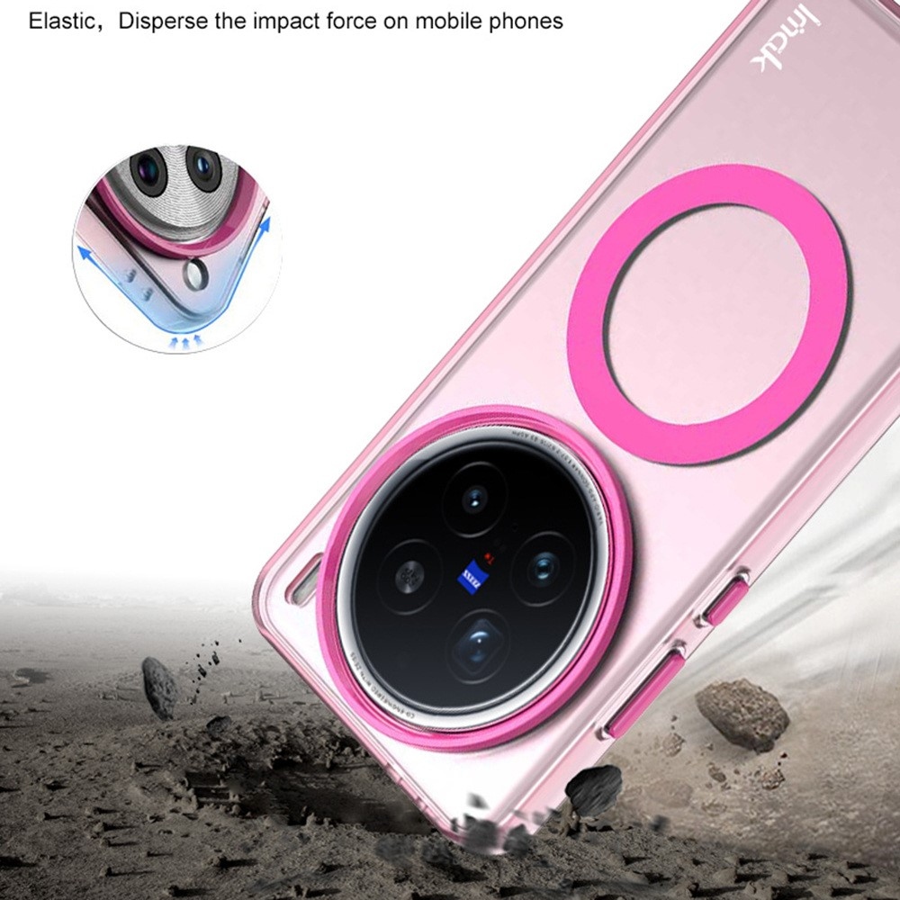 Candy zselés tok MagSafe-val a Vivo X200 Pro 5G-n - rózsaszínű