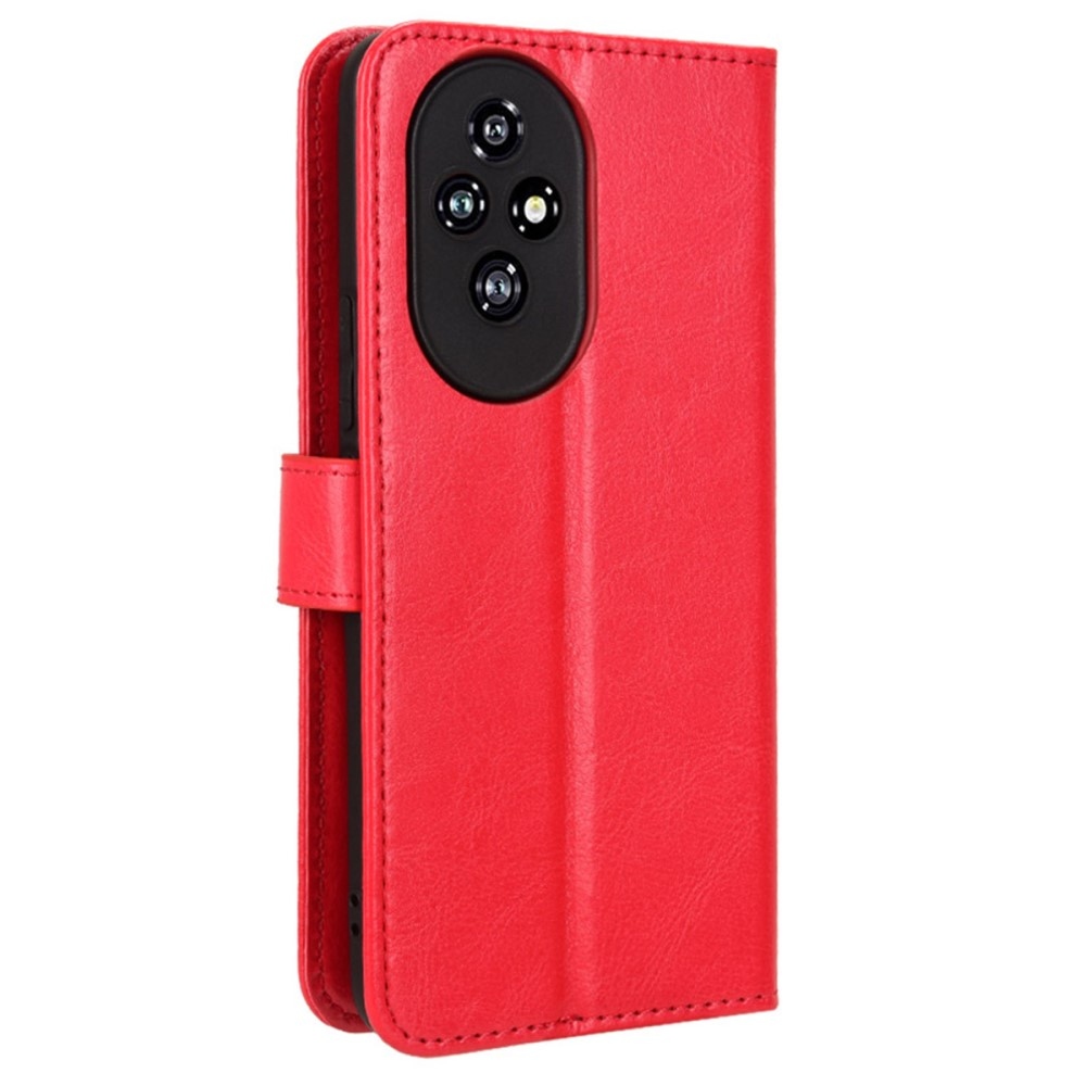 Őrült könyvtáska a Honor 200 5G-hez - piros