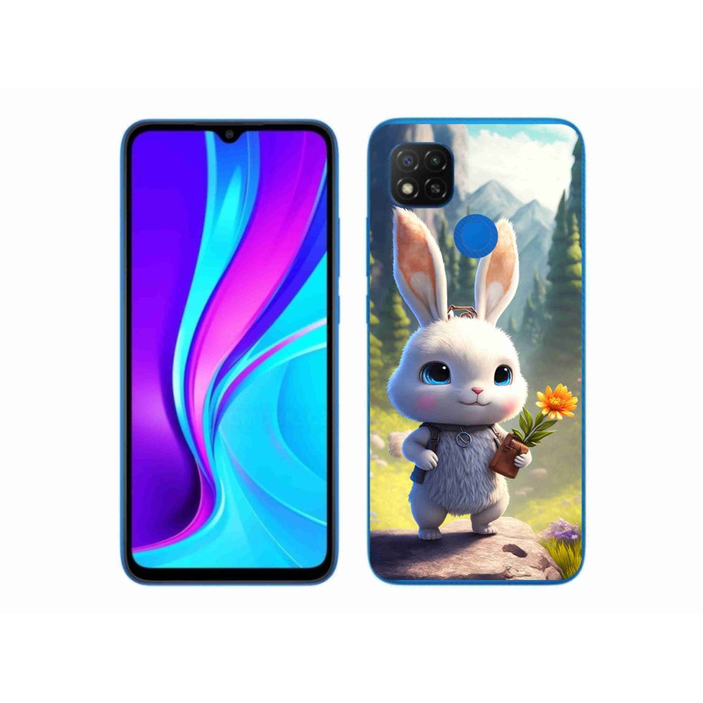 Gél borítás mmCase a Xiaomi Redmi 9C-hez - aranyos nyuszi
