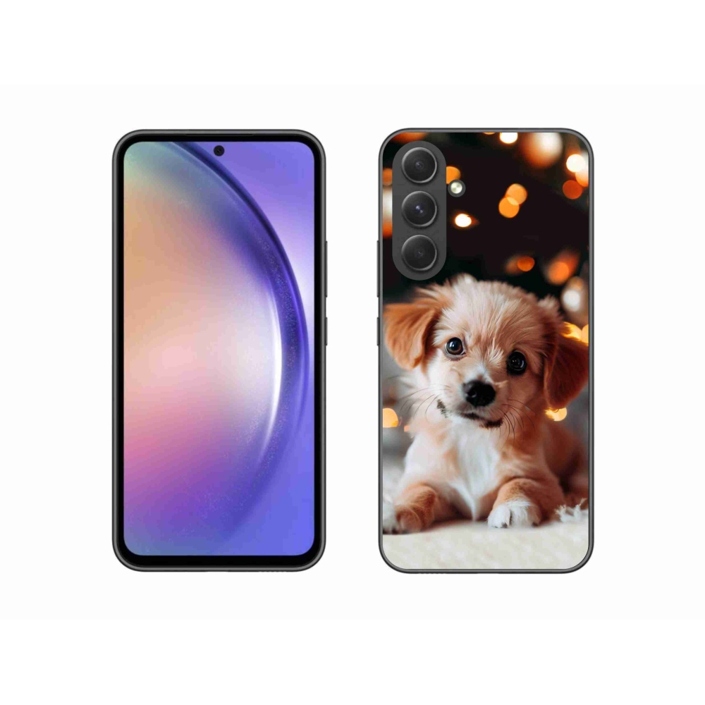 Zselés borítás mmCase Samsung Galaxy A54 5G - kölyökkutyakékhez