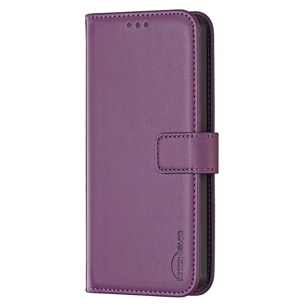 BNF könyvtáska a Realme Note 60-hoz - sötétlila