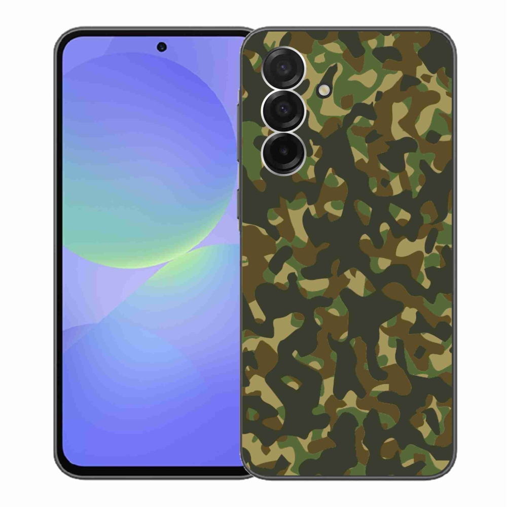 Gél védőhuzat mmCase Samsung Galaxy A36 5G - terepszínű mintázat 1