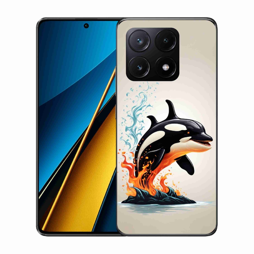 Gél borítás mmCase a Xiaomi Poco X6 Pro 5G-hez - írisz