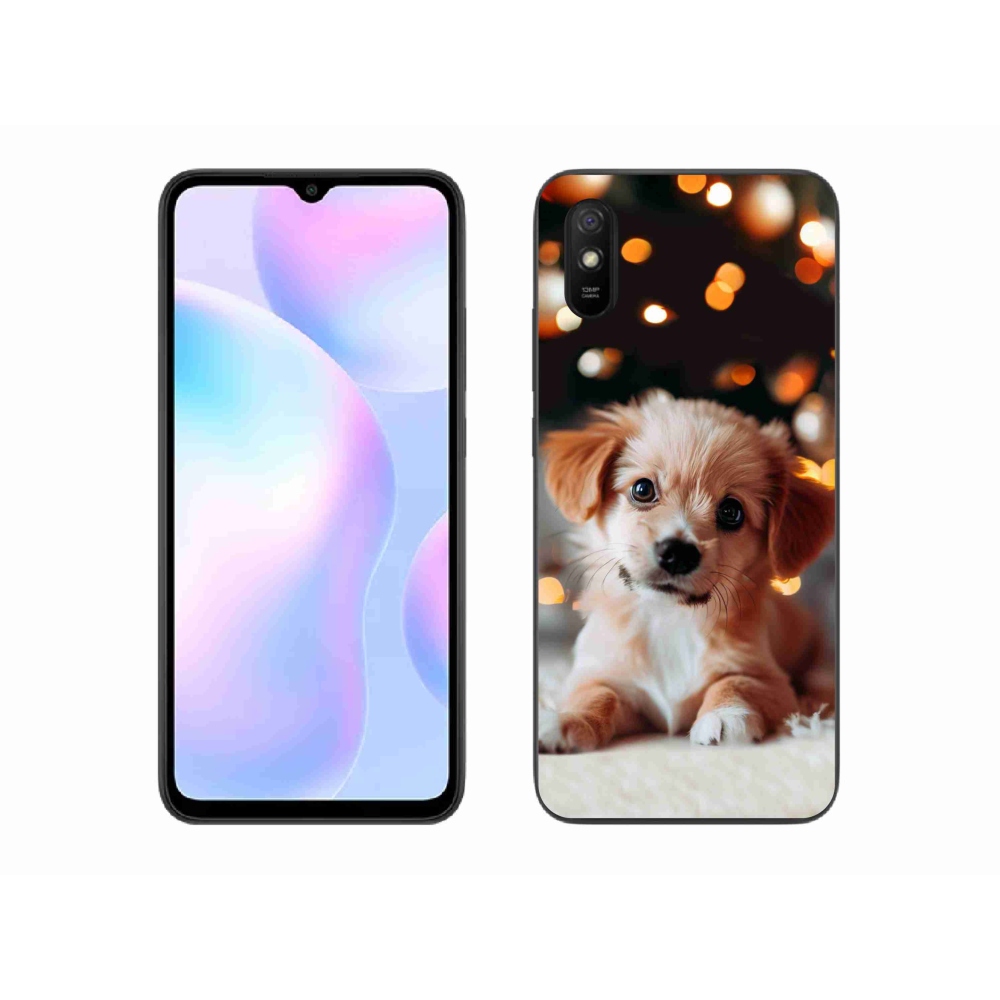 Gél borítás mmCase a Xiaomi Redmi 9AT-hoz - kölyökkutyakölyök