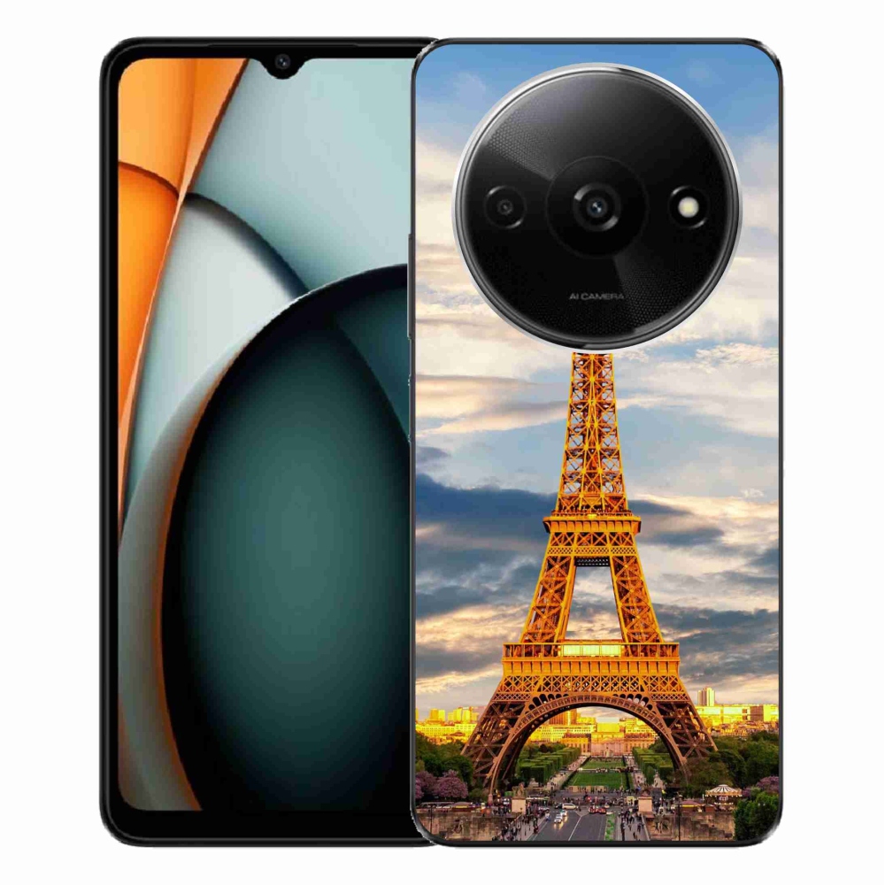 Gél borítás mmCase a Xiaomi Redmi A3-hoz - eiffel torony 3