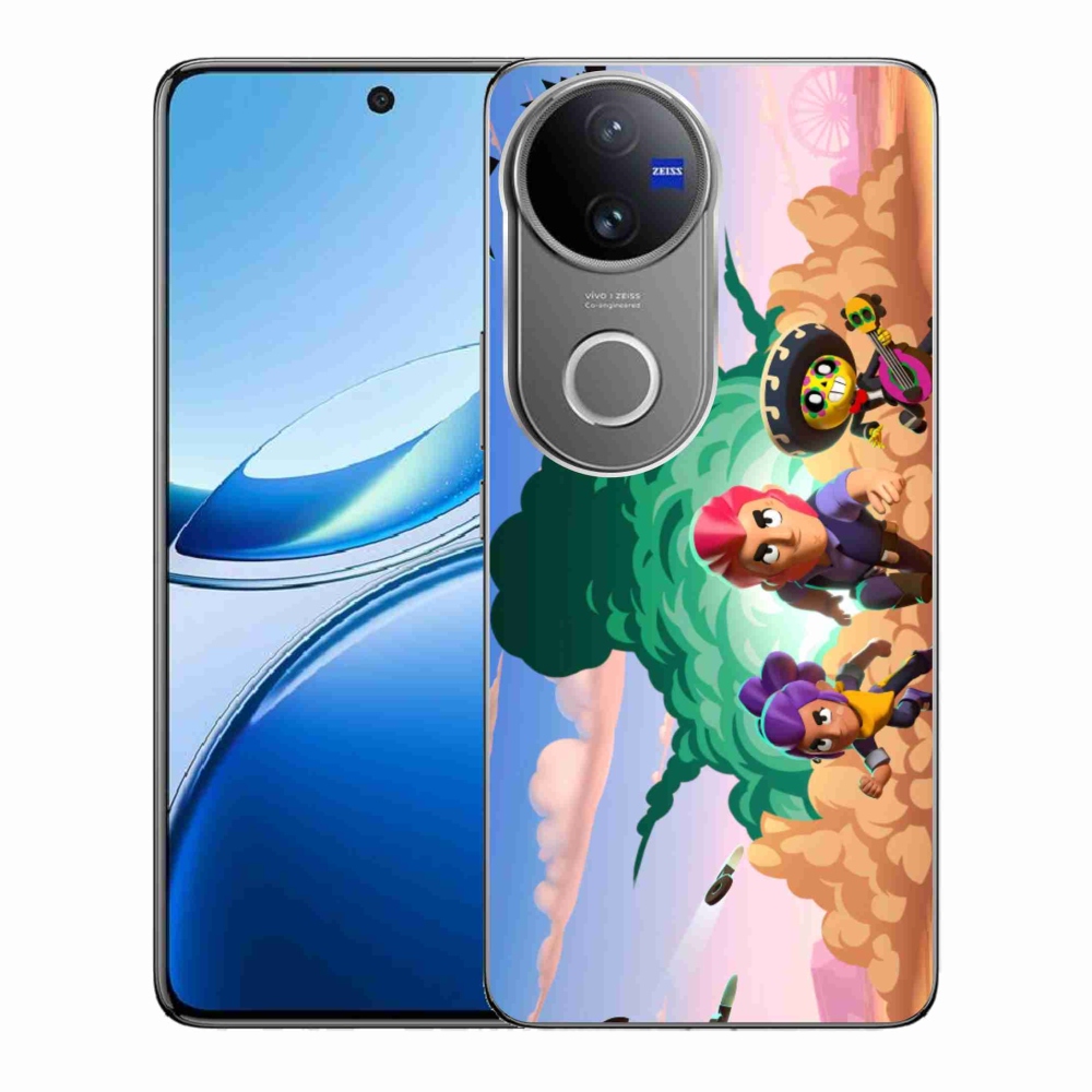 Gél borítás mmCase a Vivo V50 5G-hez - verekedős csillagok