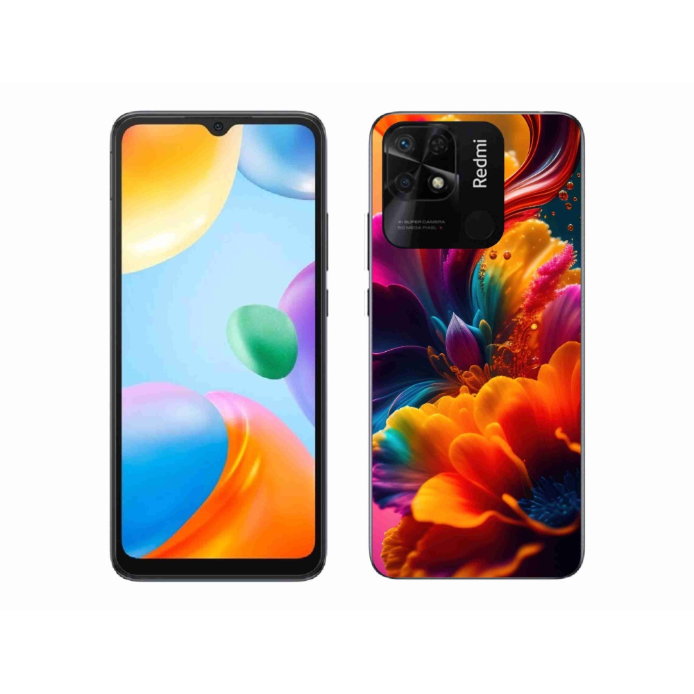 Gél borítás mmCase a Xiaomi Redmi 10C-hez - absztrakt motívum 2