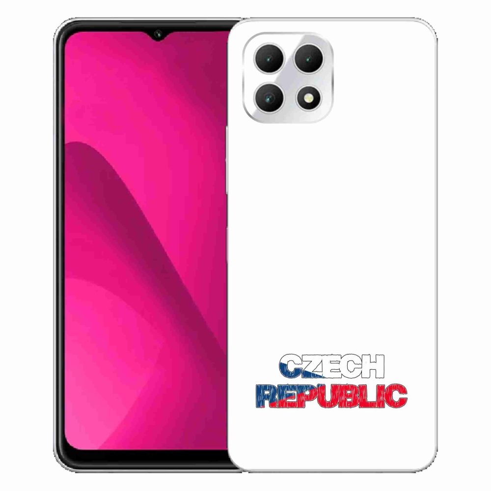 Gél borító mmCase a T-Mobile T Phone 2 készülékhez - Csehország fehér háttér