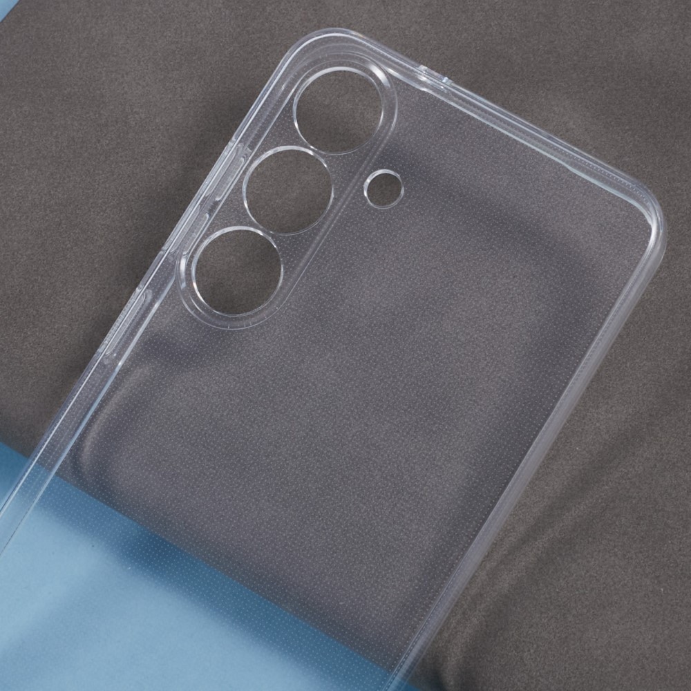 Átlátszó zselés tok Samsung Galaxy S25+ - átlátszó