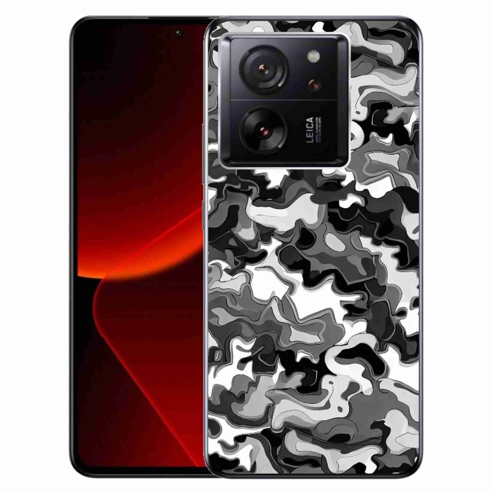Gél borítás mmCase a Xiaomi 13T/13T Pro számára - álcázó minta 3