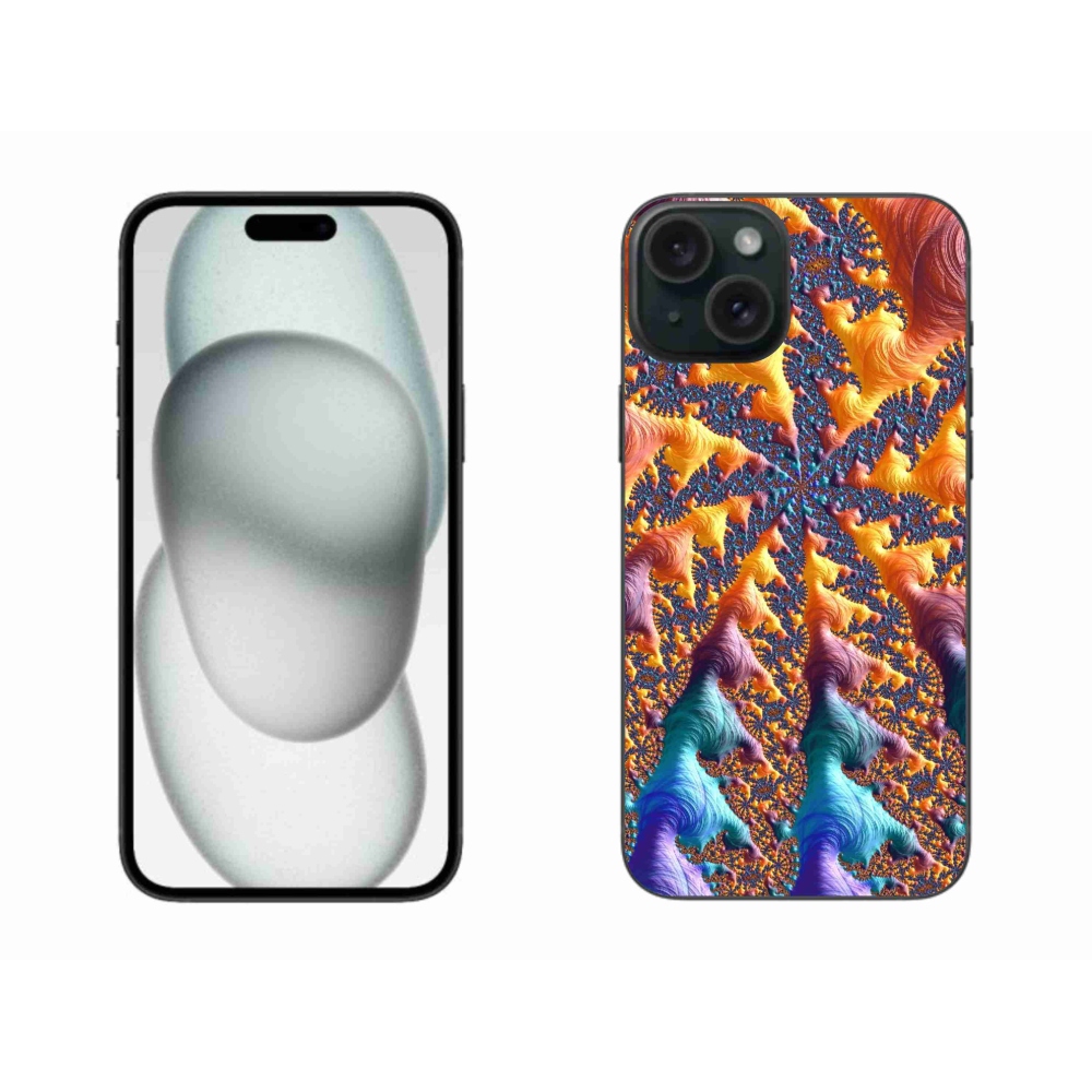 Gél borítás mmCase iPhone 15 Plus készülékhez - absztrakt motívum 23