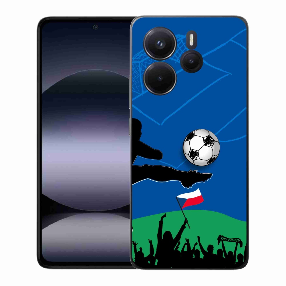 Gél borítás mmCase a Xiaomi Redmi Note 14-hez - futball rajongóknak