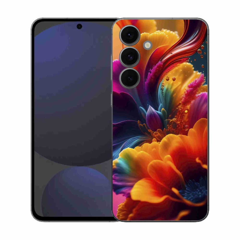 Zselés borítás mmCase Samsung Galaxy S25 FE - absztrakt motívum 2