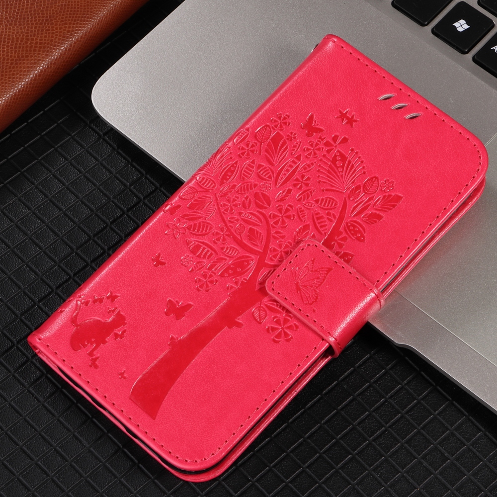 Fák könyve tok Xiaomi Redmi 15C 4G (171mm)/Poco C85 4G (171mm) - rózsaszínű