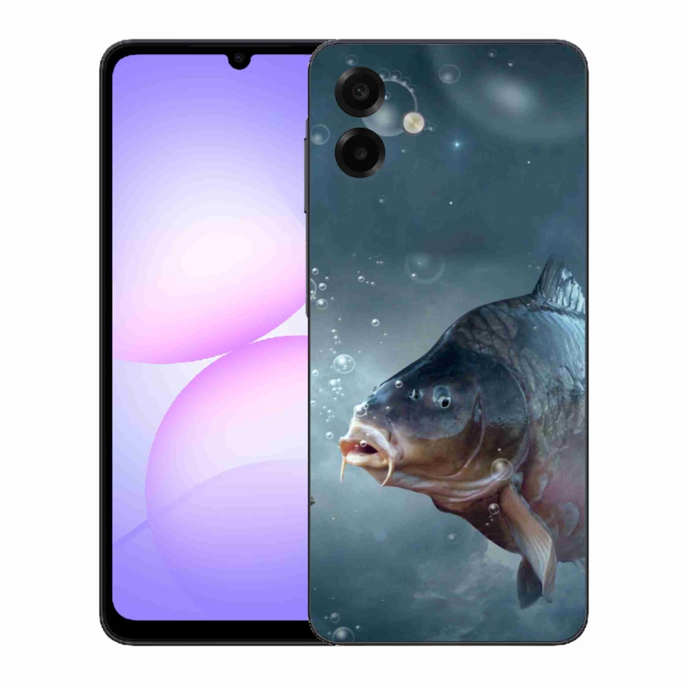 Gél borítás mmCase Samsung Galaxy A07 4G - ponty és buborékok