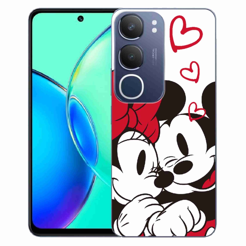 Gél borító mmCase a Vivo Y19s készülékhez - minnie és mickey