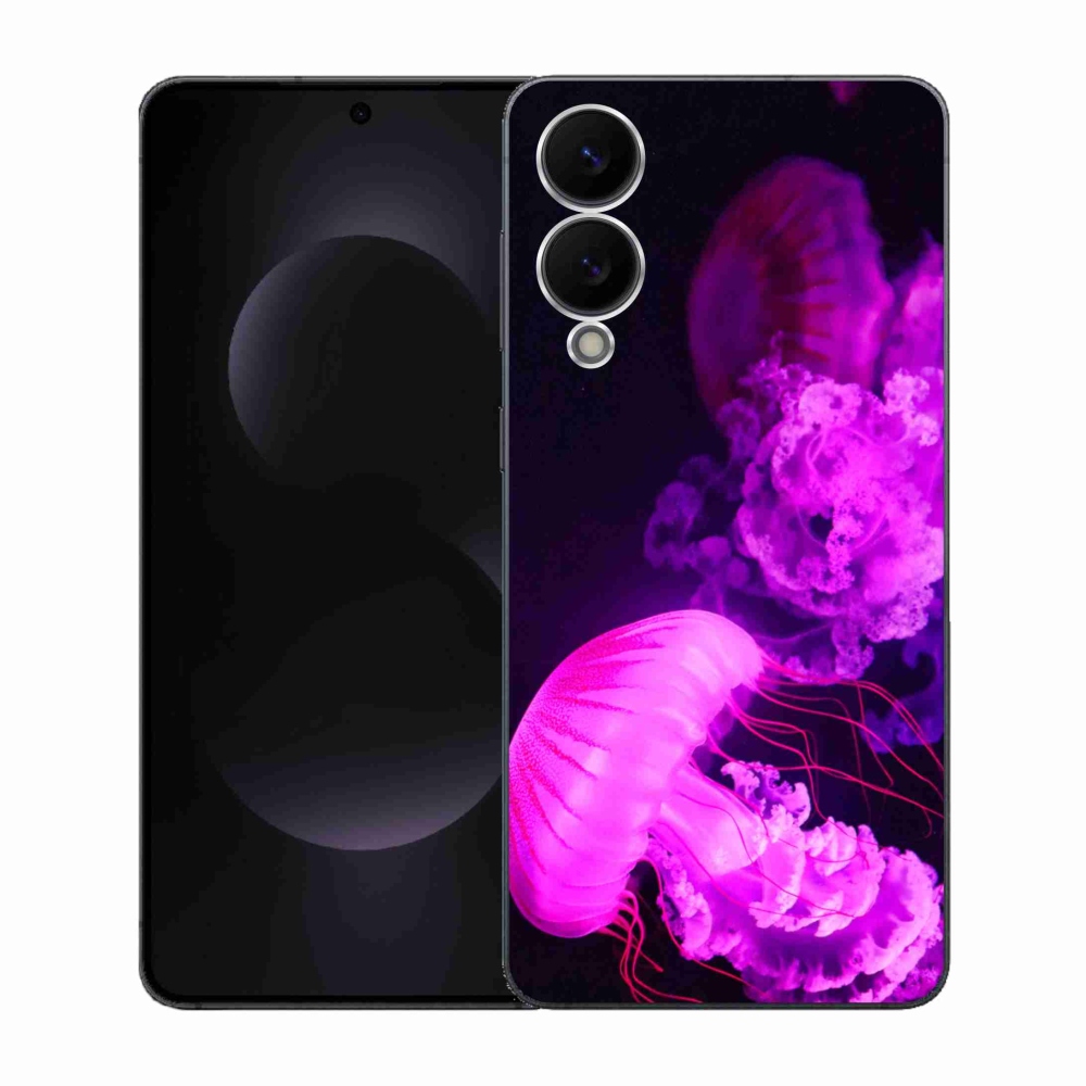 Zselés borítás mmCase Samsung Galaxy S25 Edge készülékhez - medúza 1