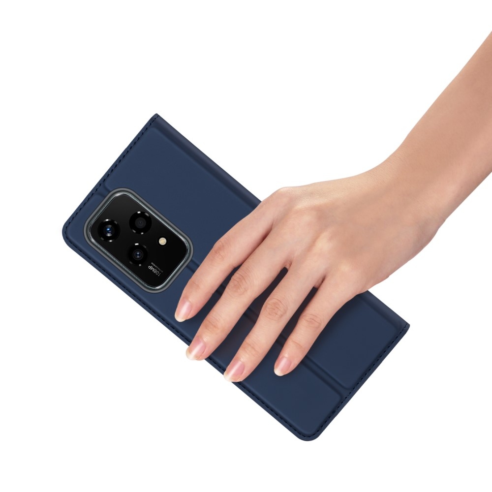 DUX könyvtáska a Honor 200 Lite 5G készülékhez - sötétkék színben