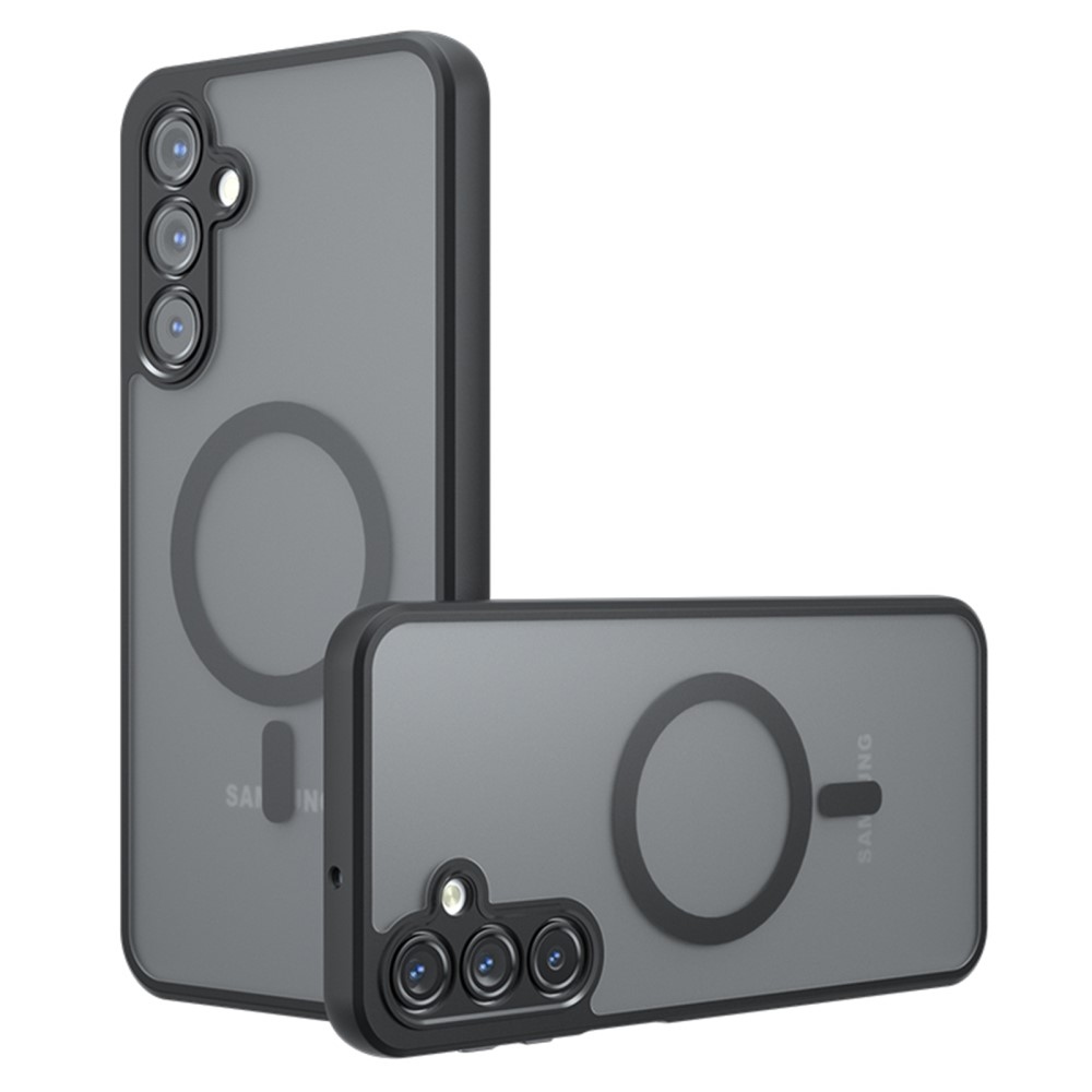 Matta zselés tok MagSafe-val a Samsung Galaxy A16 4G/5G készülékhez - fekete