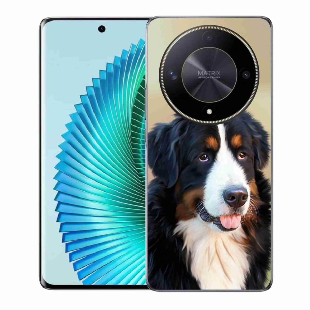 Gél tok mmCase a Honor Magic 6 Lite 5G készülékhez - Berni hegyi kutya