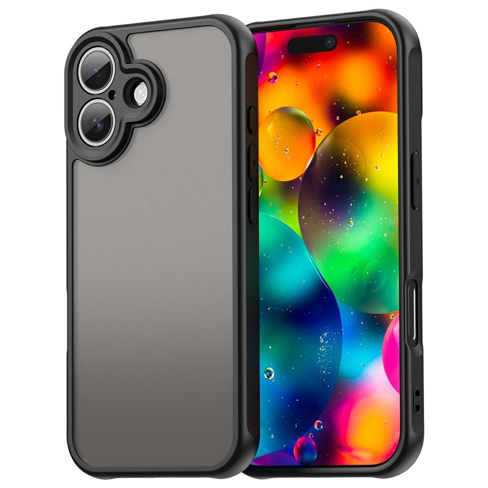 Proof gél tok fix hátlappal iPhone 17 készülékhez - fekete