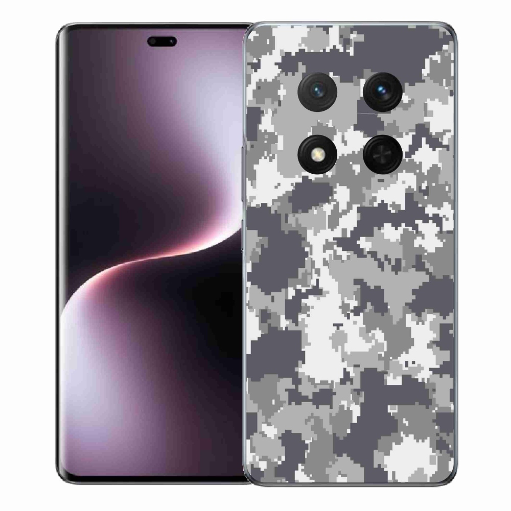 Zselés borítás mmCase a Honor Magic 7 Lite 5G számára - álcázó minta 2