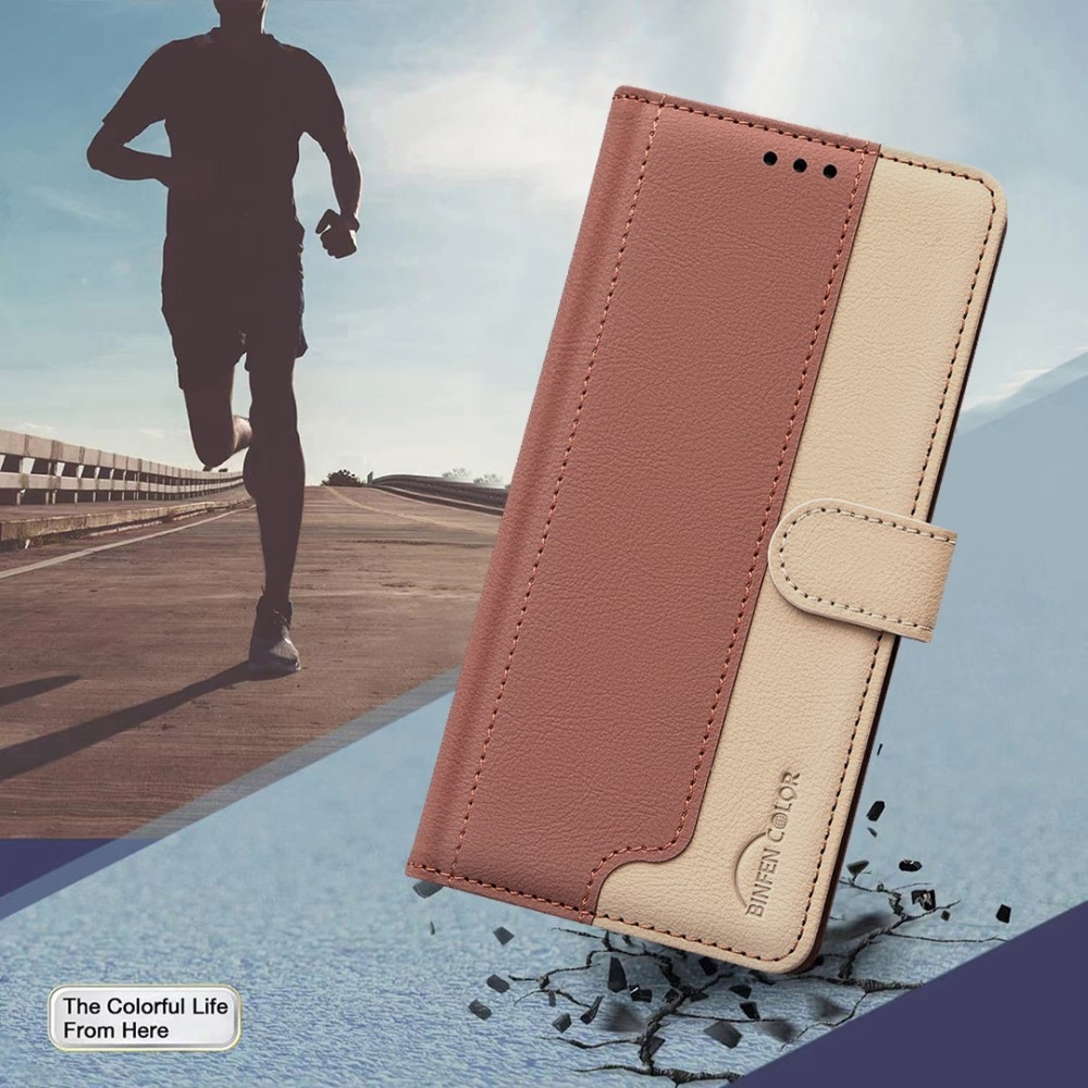 BNF DUO könyvtáska Xiaomi Poco X7 Pro 5G - barna