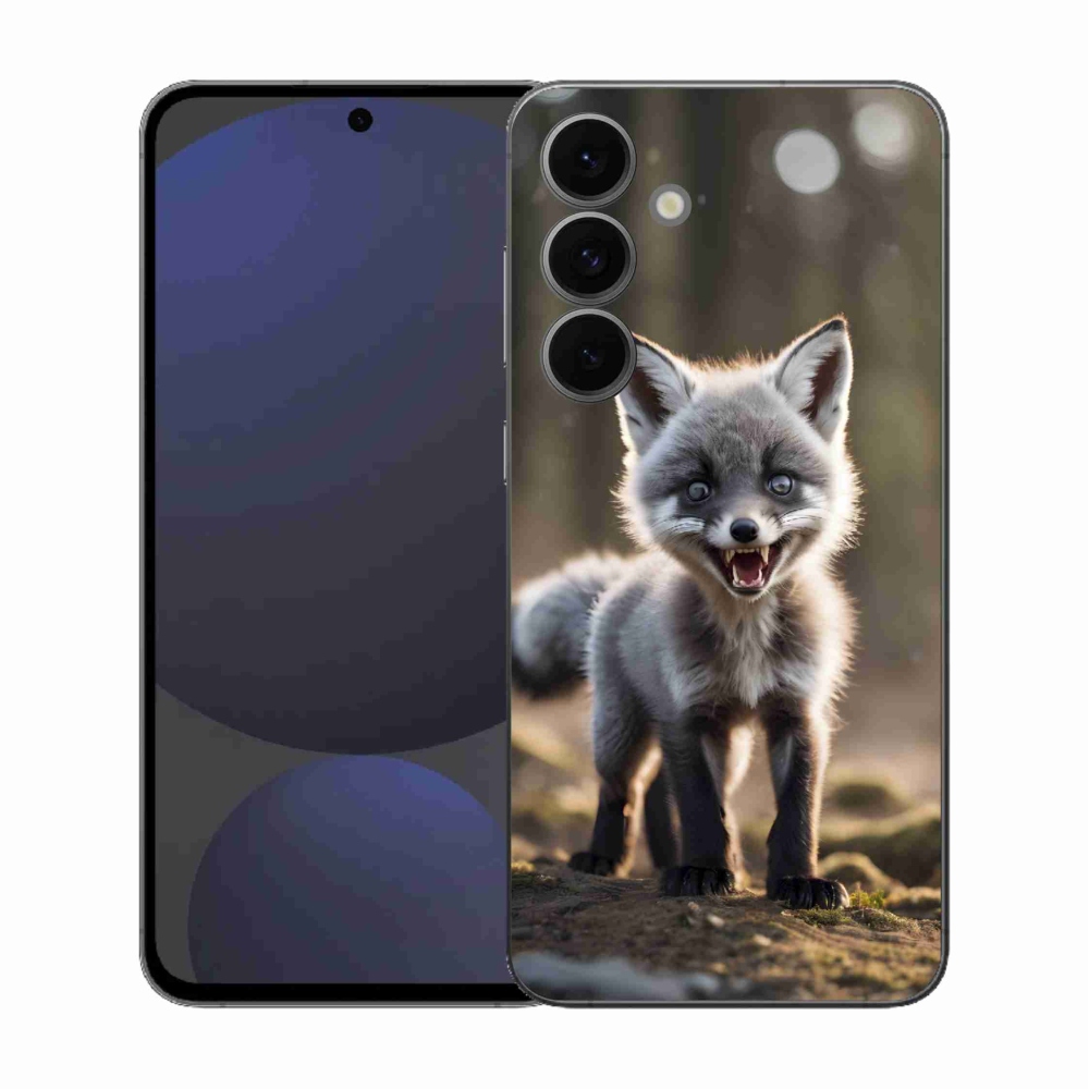 Zselés borítás mmCase Samsung Galaxy S25 FE - angry fox
