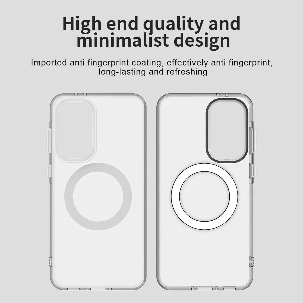 Candy zselés tok MagSafe Samsung Galaxy A36 5G/A56 5G - fehér