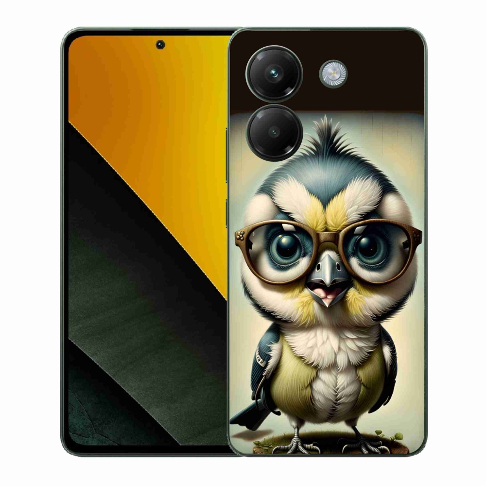 Gél borítás mmCase a Xiaomi Poco M7 Pro 5G - kölyök szemüveggel