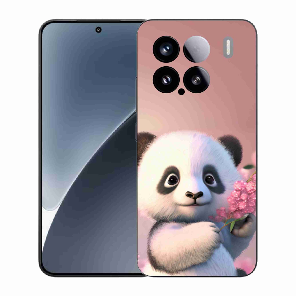 Gél borító mmCase a Xiaomi 15-öshöz - aranyos panda