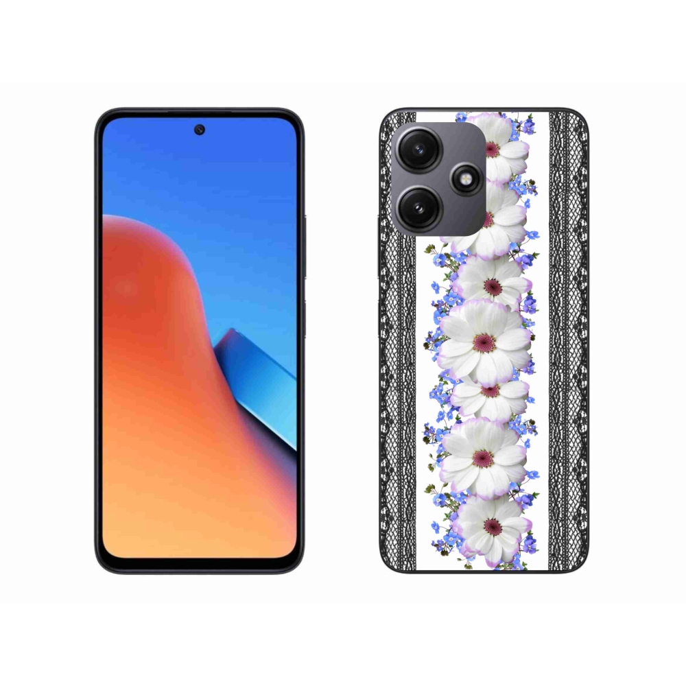 Gél borító mmCase a Xiaomi Redmi 12 5G számára - virágok 8