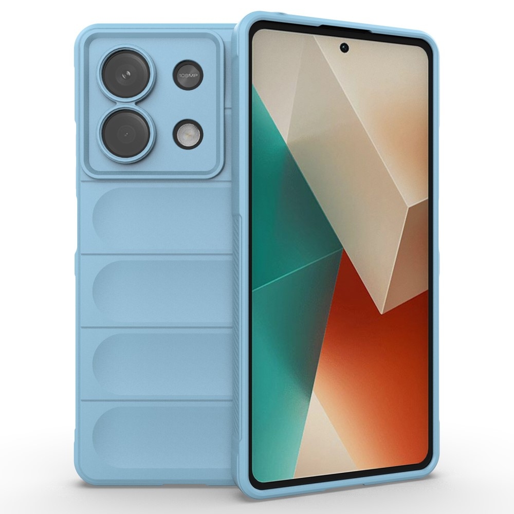 Rugg tartós zselés tok Xiaomi Redmi Note 13 5G - világoskék színben
