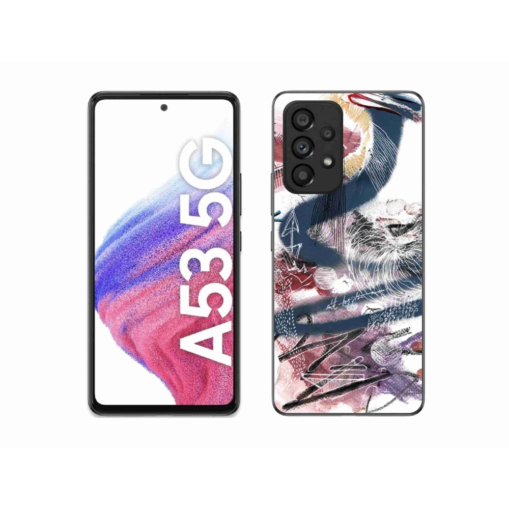 Zselés borítás mmCase Samsung Galaxy A53 5G - absztrakt motívum 28