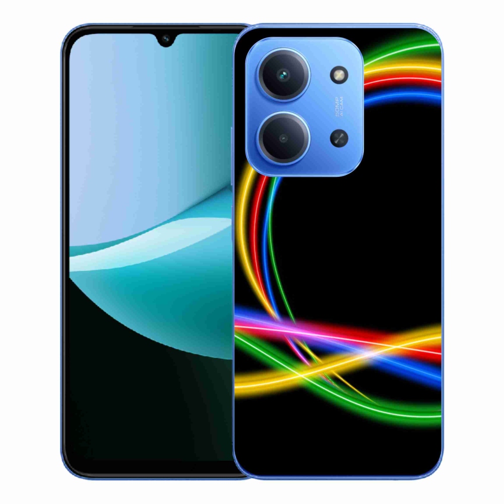 Gél borítás mmCase a Xiaomi Redmi 15C 4G/5G (173mm) - neon körökhöz