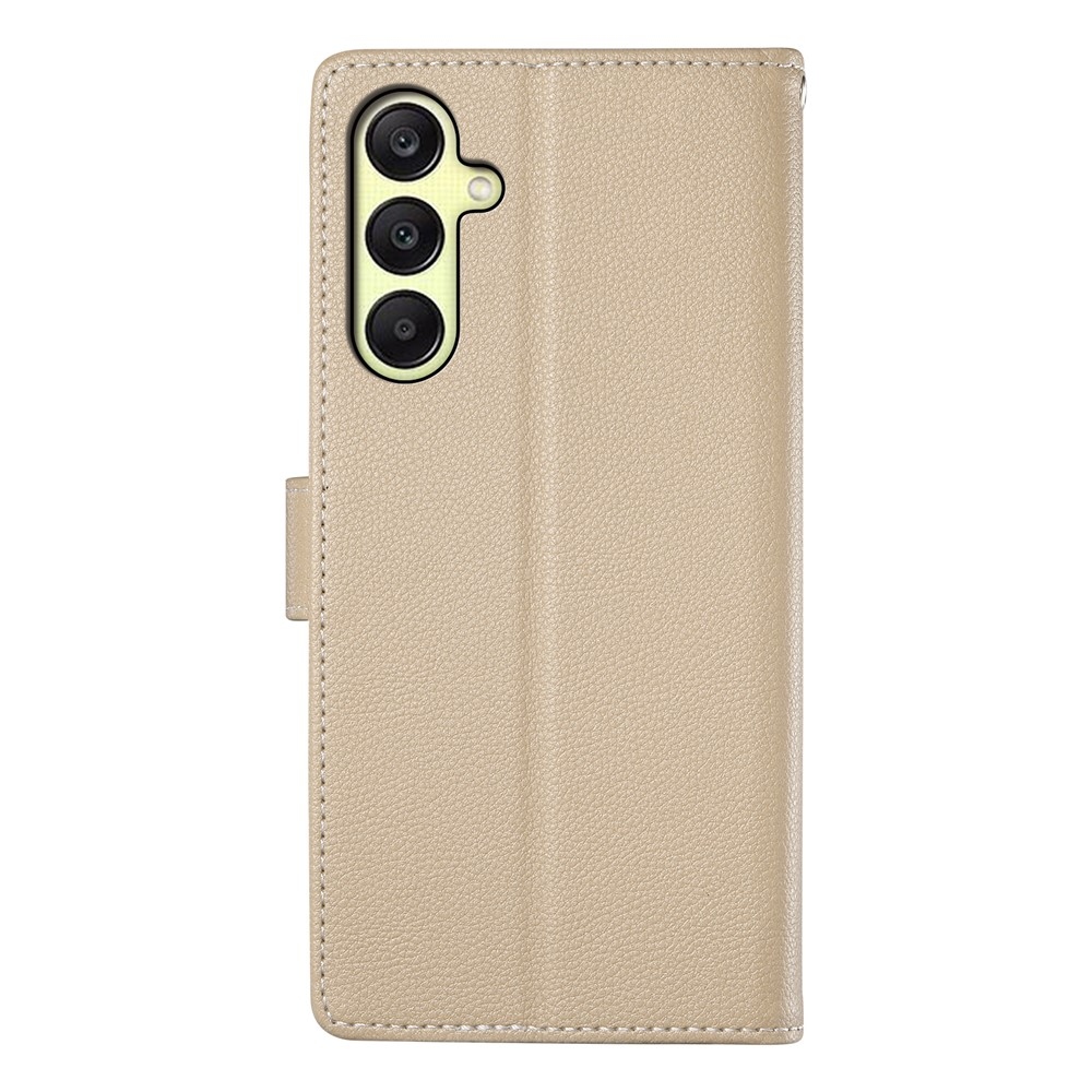 Snap book tok Samsung Galaxy A17 4G/5G készülékhez - bézs színű