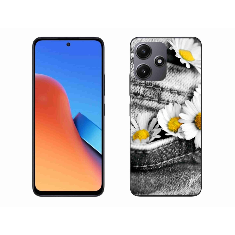 Gél tok mmCase a Xiaomi Redmi 12 5G számára - margaréták