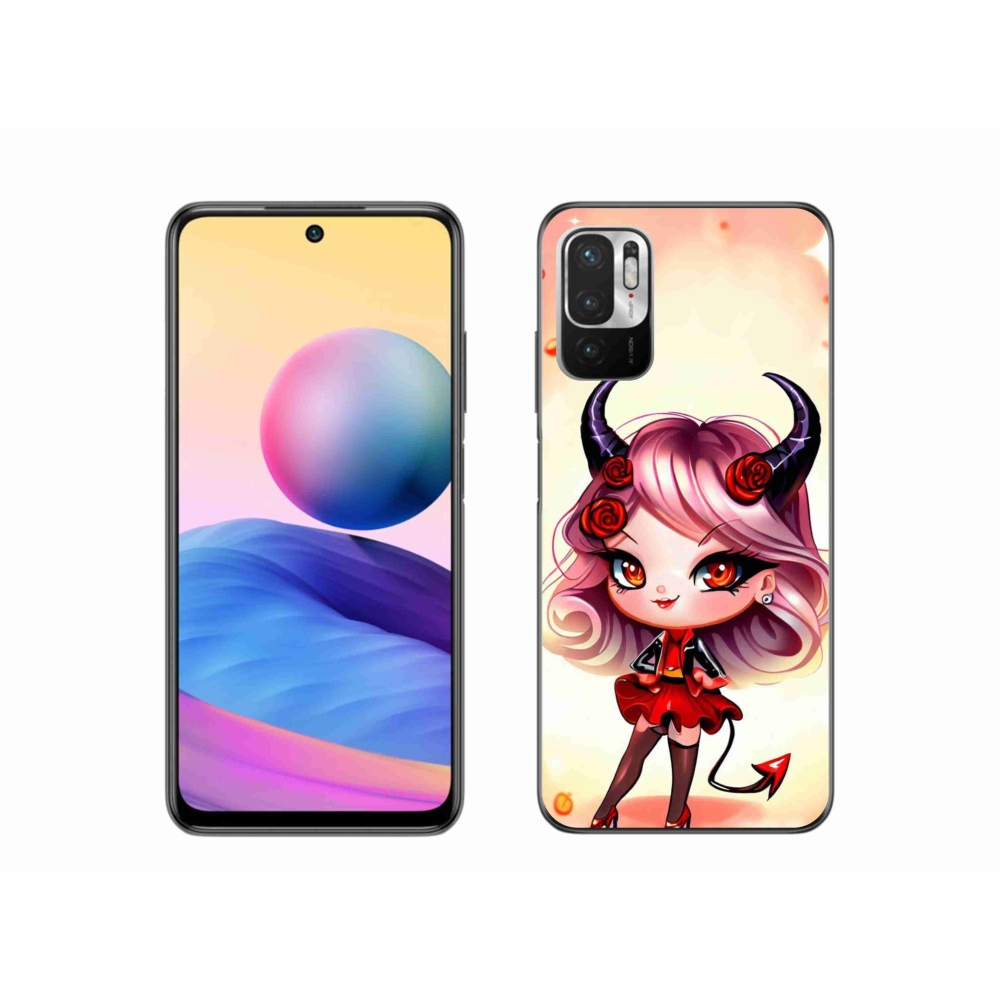 Gél borító mmCase a Xiaomi Poco M3 Pro/5G számára - rajzfilm ördög