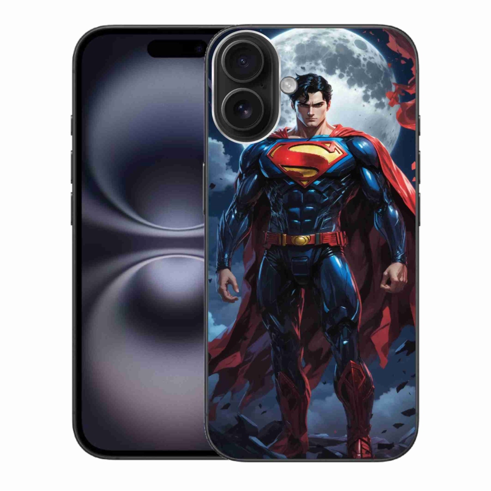 Zselés borítás mmCase iPhone 16 Plus készülékhez - superman